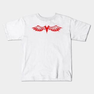 Grunge Wings Kids T-Shirt